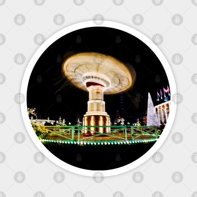 Carousel Magnet by Wolf Art / Swiss Artwork Photography